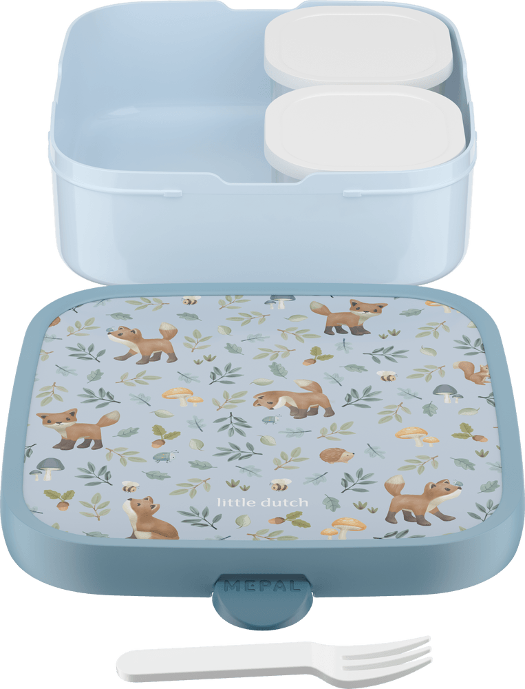 Little Dutch Bento Lunchbox groß Forest Friends