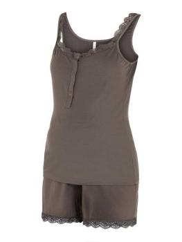 mamalicious 2-in-1-Umstands-Pyjama-Set kurz zum stillen