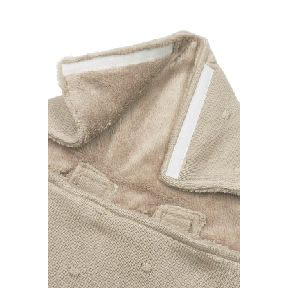 Meyco Fußsäcke Mini Knots teddy Sand
