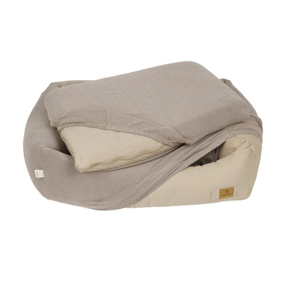 Palopa Hundebett Bezug 2er Set - Fred Taupe