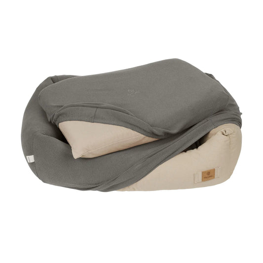 Palopa Hundebett Bezug 2er Set - Fred Anthrazit