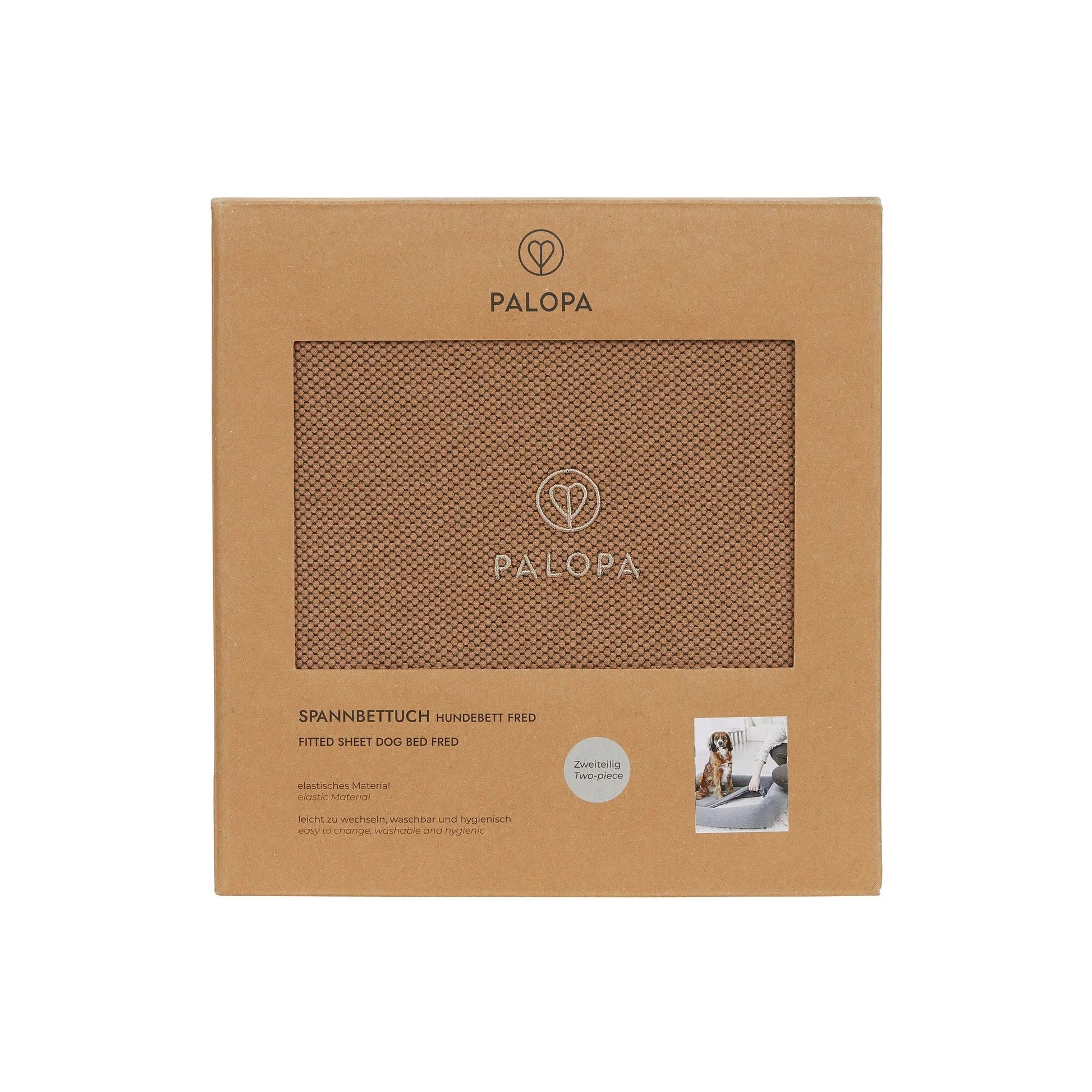 Palopa Hundebett Bezug 2er Set - Fred Braun