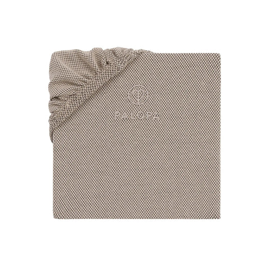 Palopa Hundebett Rund Bezug - Donut Fippa Taupe Grau Studio