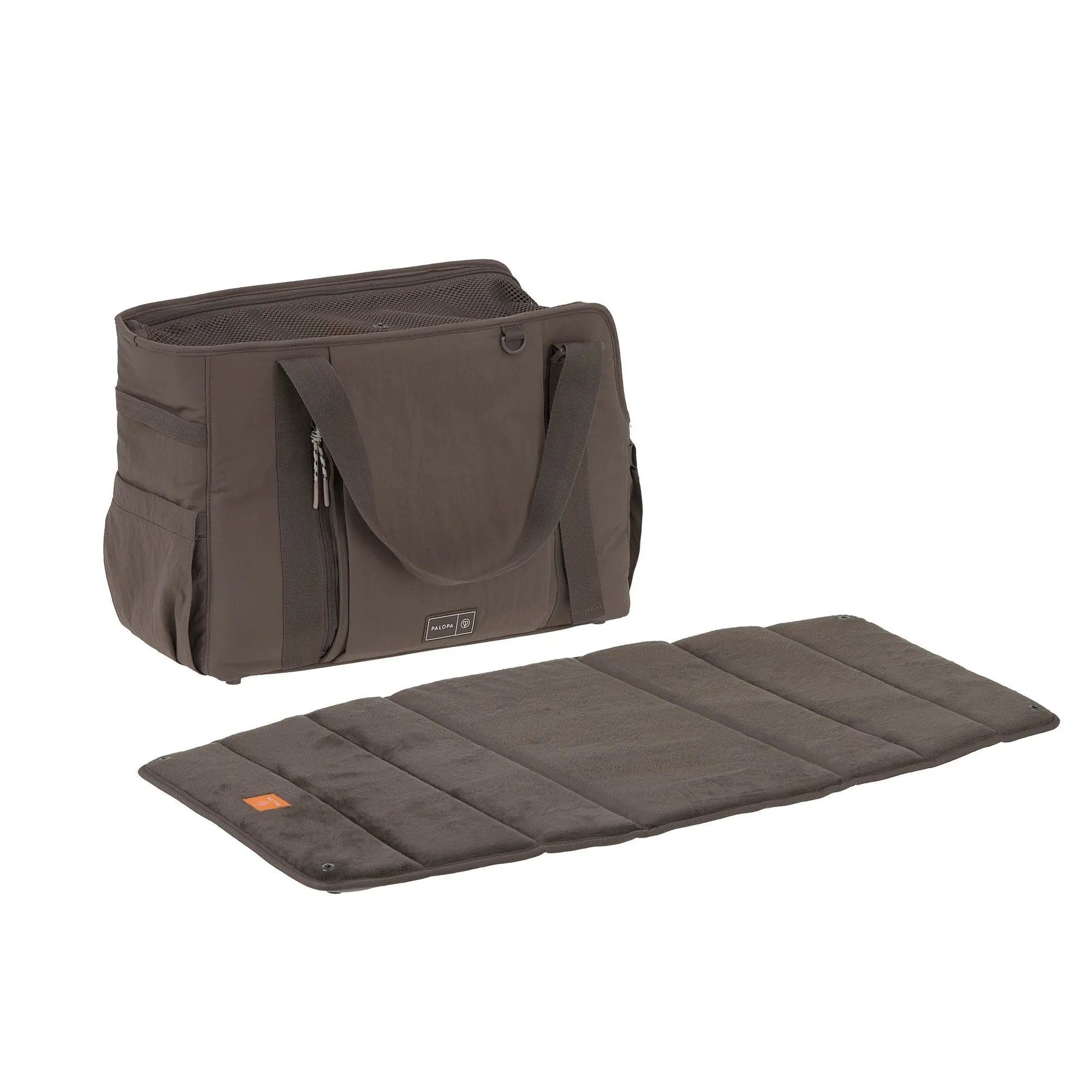 Palopa Hundetasche Crinkled Weda Chocolate Hauptansicht