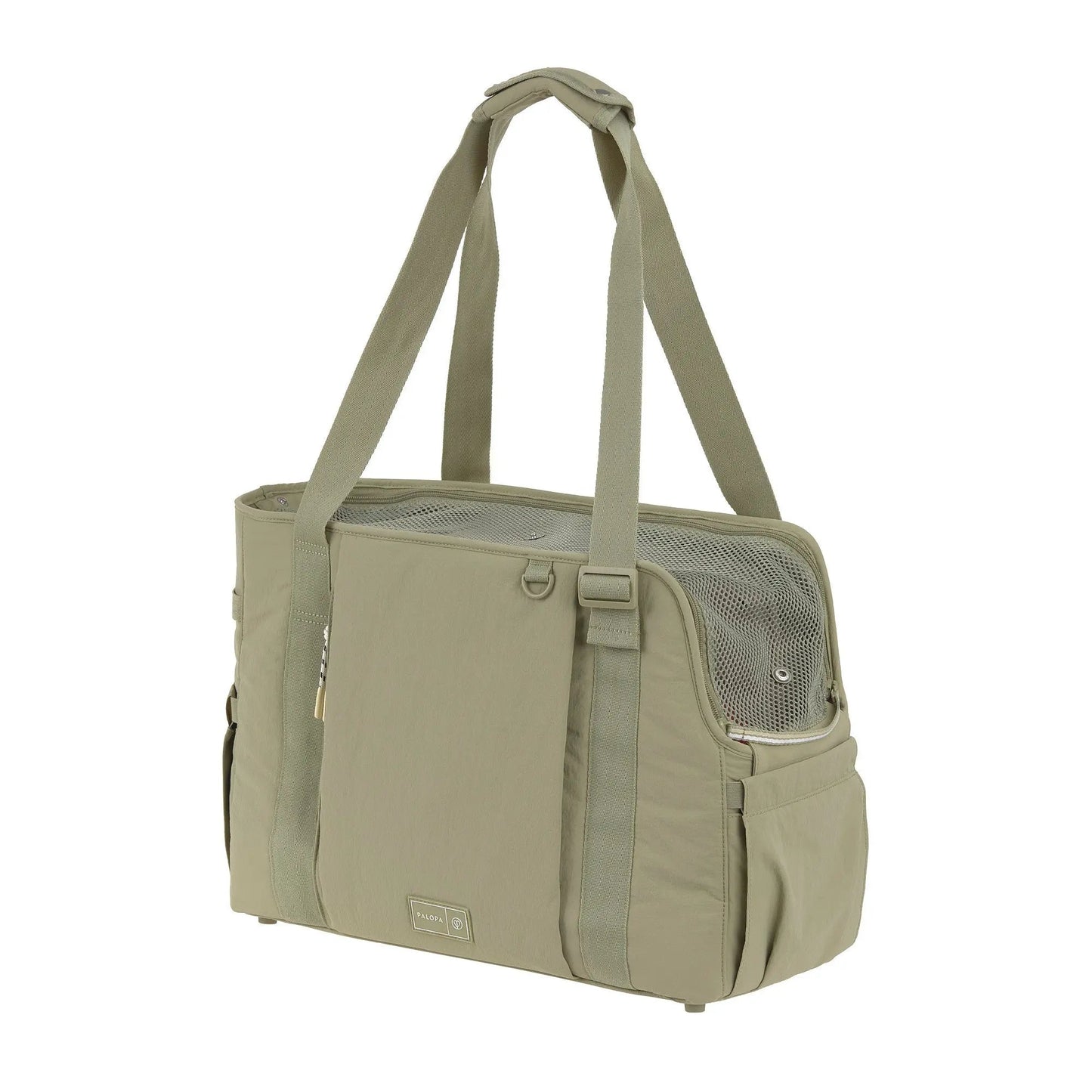Palopa Hundetasche Crinkled Weda Pale Olive