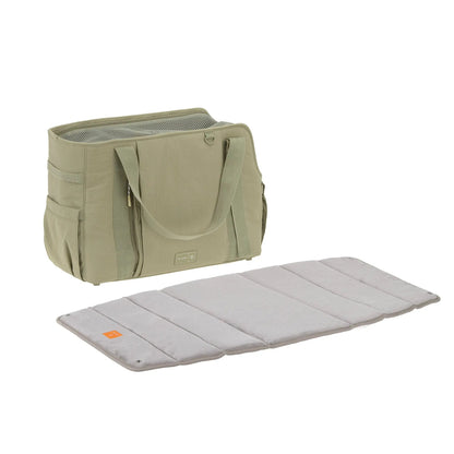 Palopa Hundetasche Crinkled Weda Pale Olive Hauptansicht