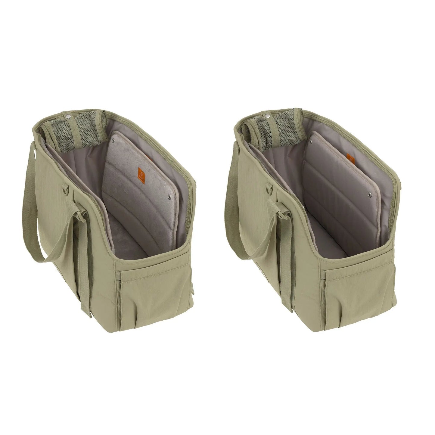 Palopa Hundetasche Crinkled Weda Pale Olive