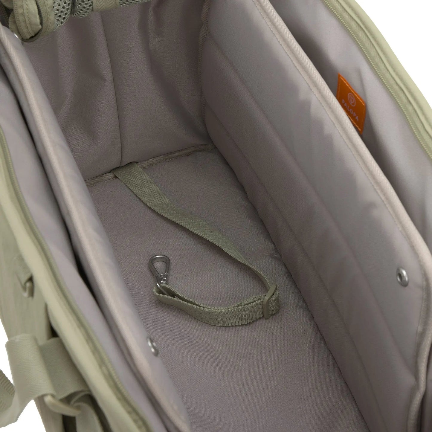 Palopa Hundetasche Crinkled Weda Pale Olive