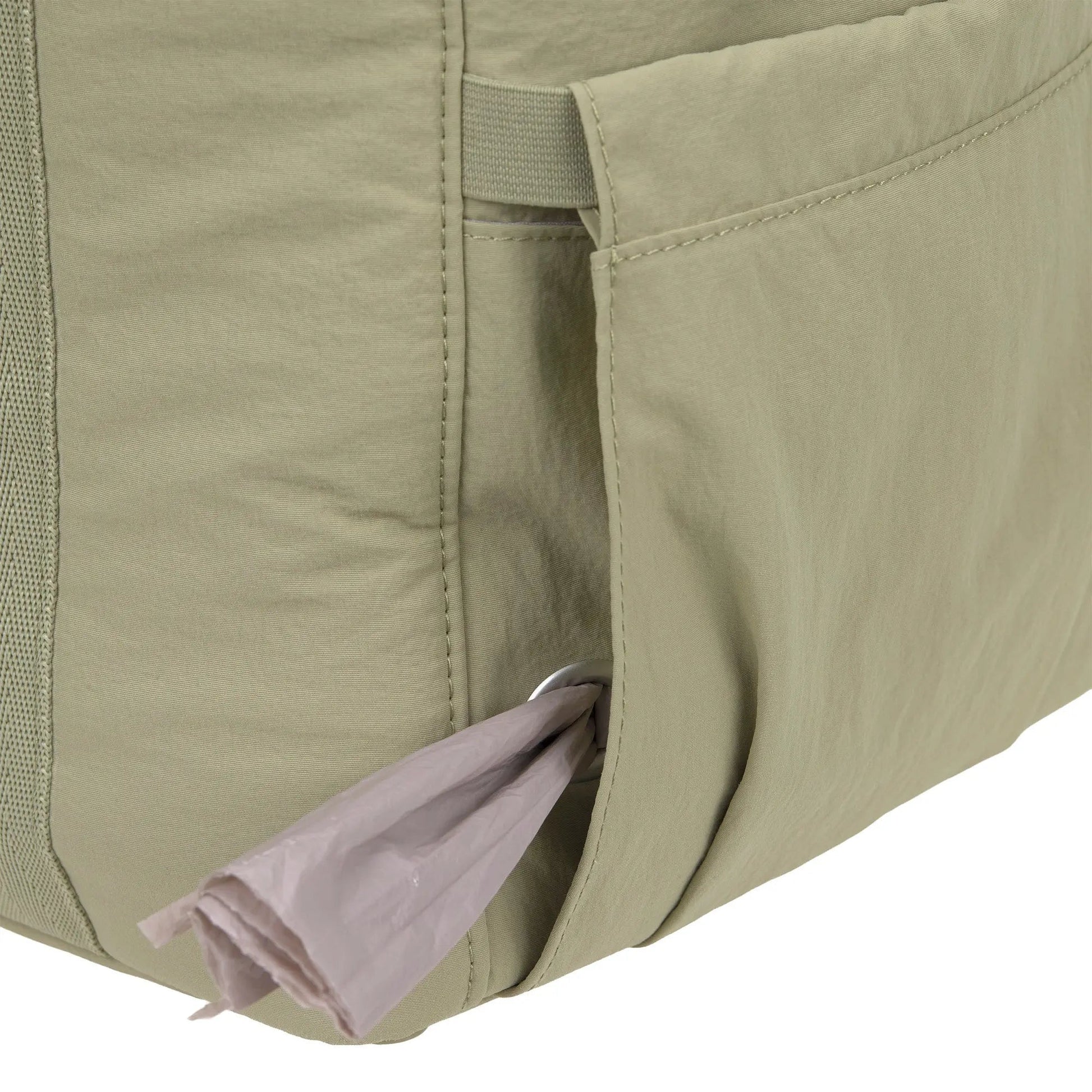 Palopa Hundetasche Crinkled Weda Pale Olive