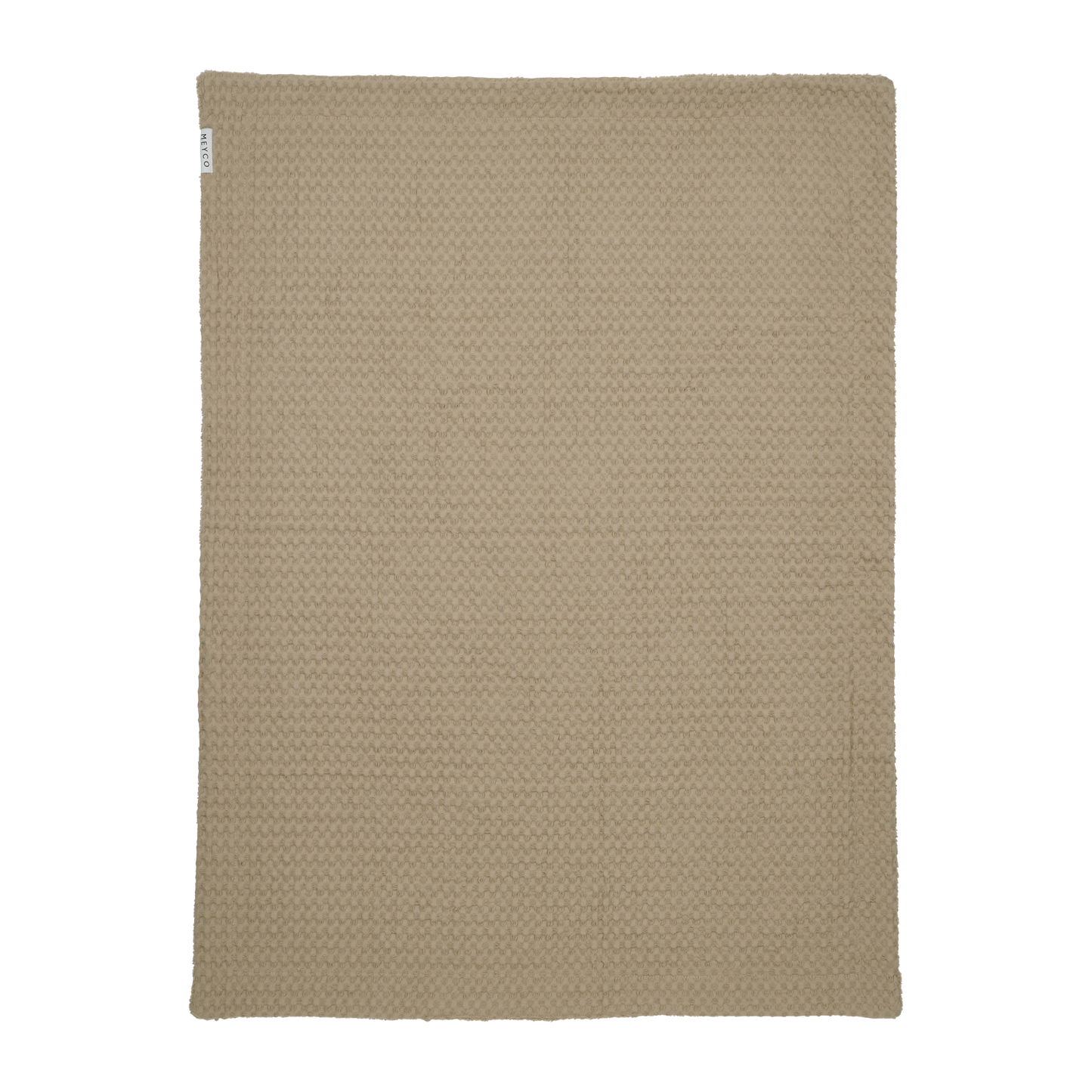 Meyco Decke Waffle Teddy Taupe