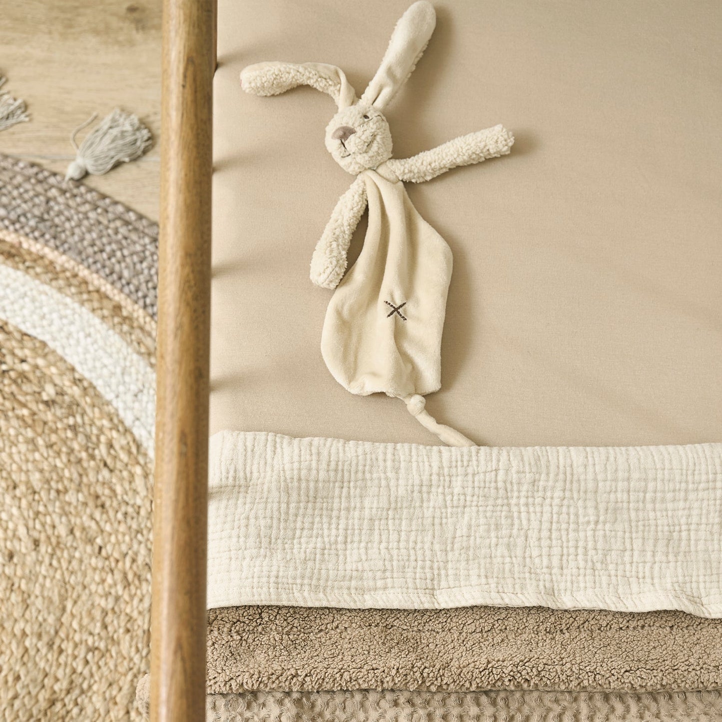 Meyco Decke Waffle Teddy Taupe