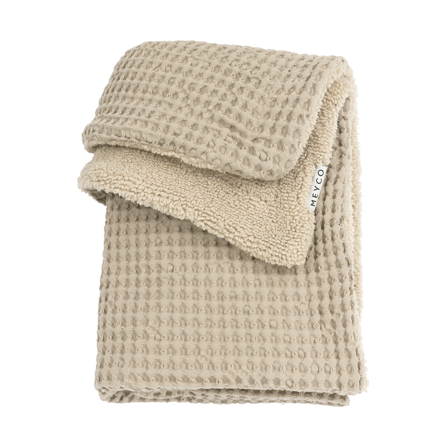Meyco Decke Waffle Teddy Sand Studio