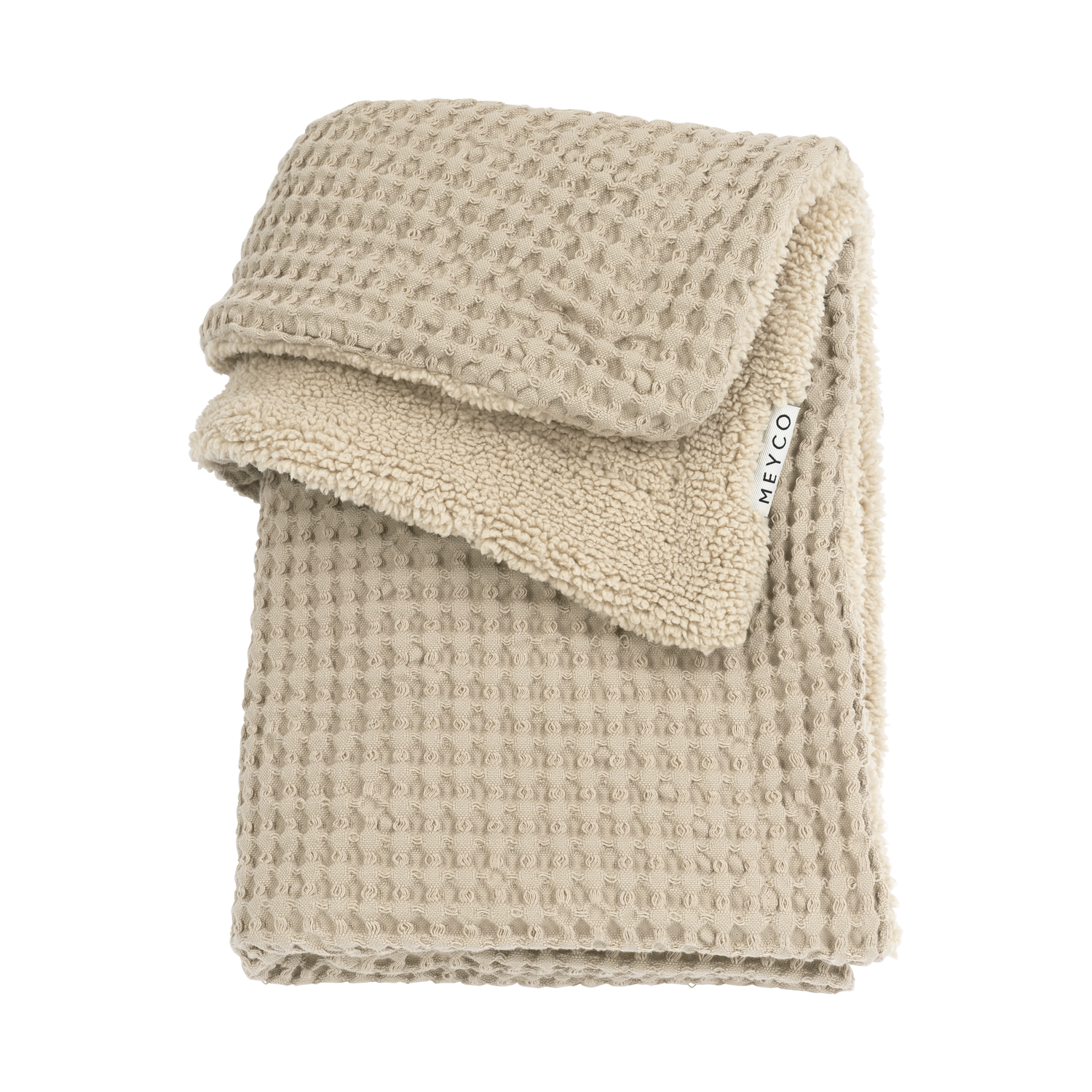 Meyco Decke Waffle Teddy Sand Studio