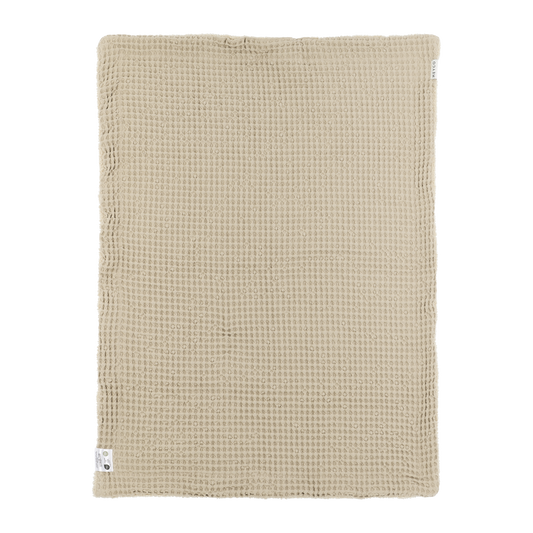 Meyco Decke Waffle Teddy Sand