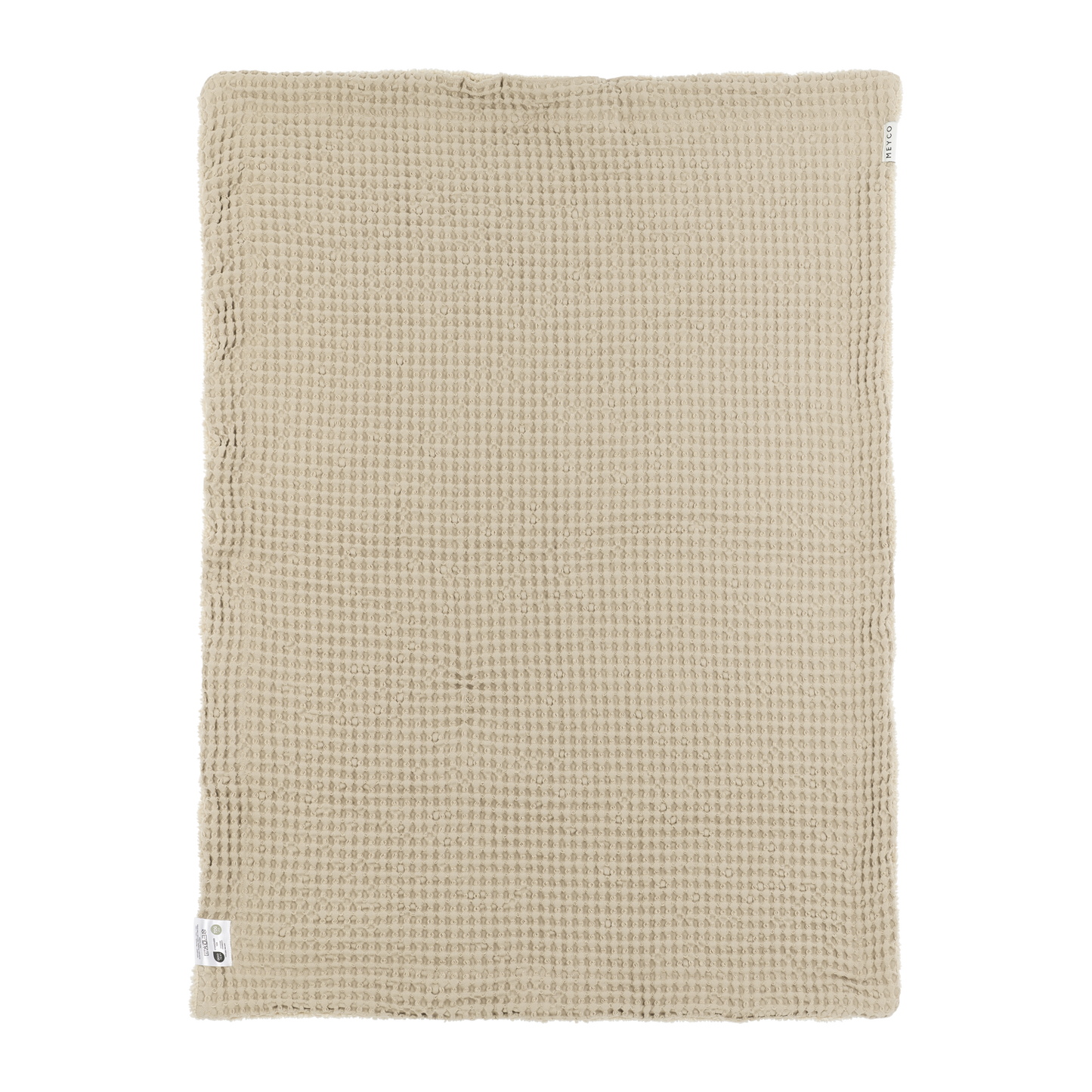 Meyco Decke Waffle Teddy Sand