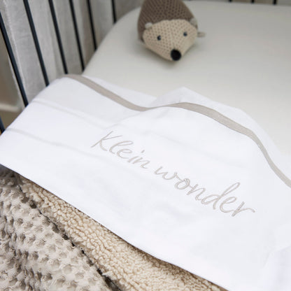 Meyco Decke Waffle Teddy Greige