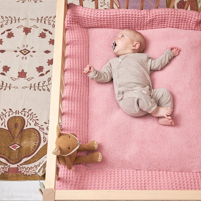 Meyco Laufgittereinlage Waffle Old Pink