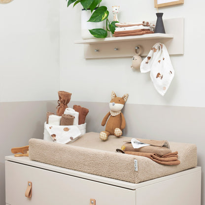 Meyco Wickelauflagenbezug Teddy Sand