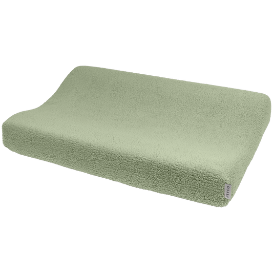 Meyco Wickelauflagenbezug Teddy Olive Green Studio