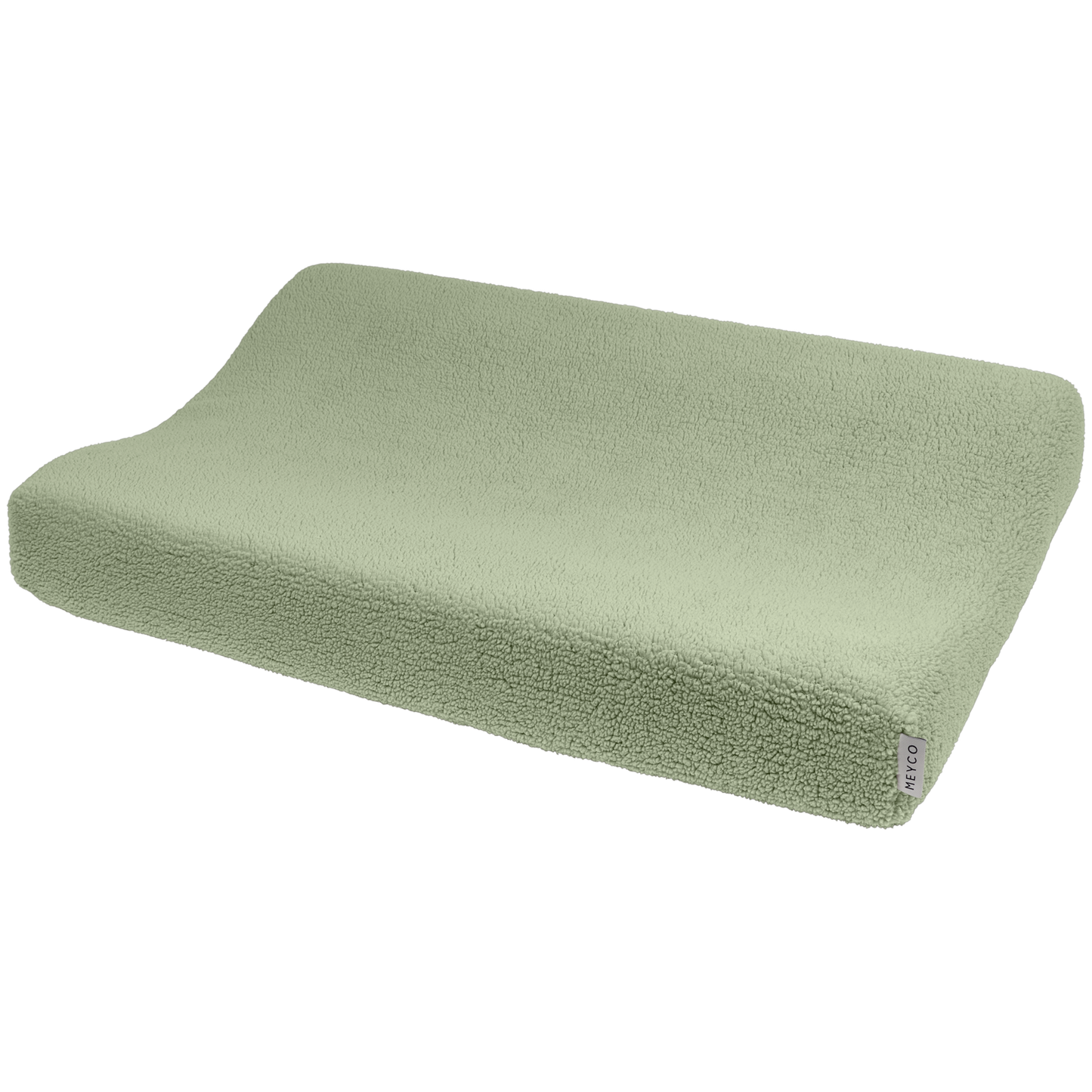 Meyco Wickelauflagenbezug Teddy Olive Green Studio