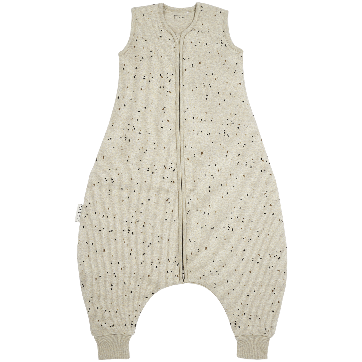 Meyco Schlafsack Jumper gefüttert Rib Mini spot Sand Melange