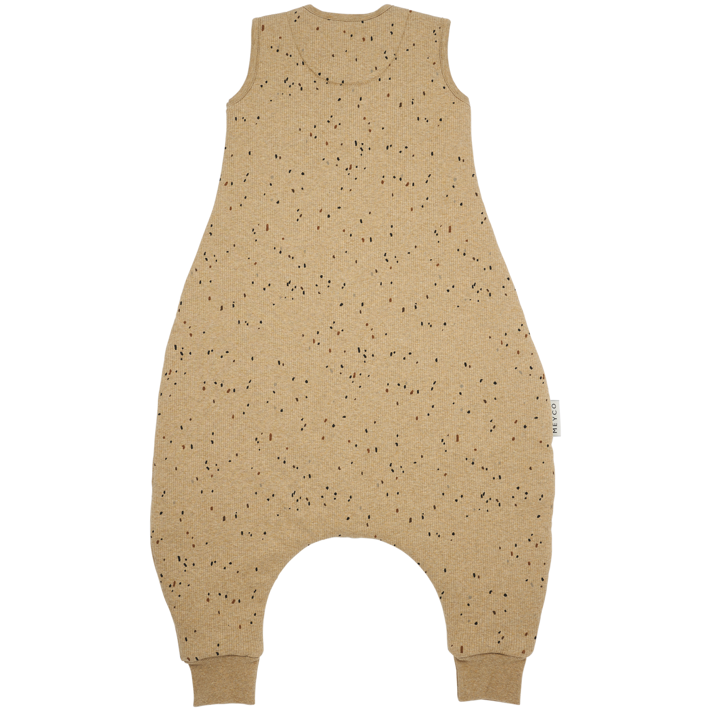 Meyco Schlafsack Jumper gefüttert Rib Mini spot Toffee Melange