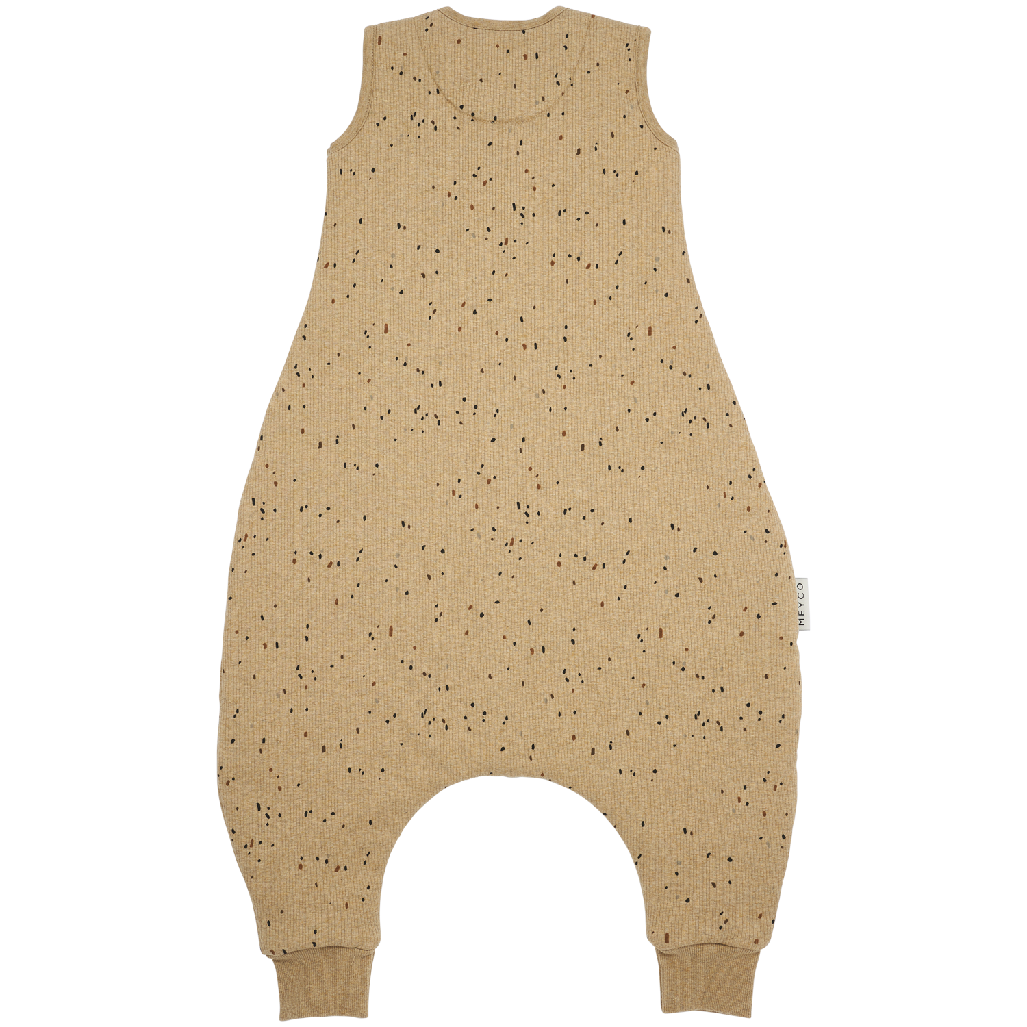 Meyco Schlafsack Jumper gefüttert Rib Mini spot Toffee Melange