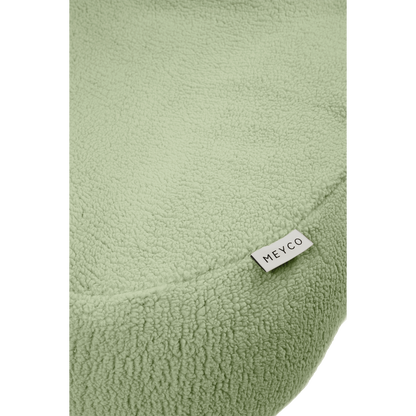 Meyco Relaxbezüge für Stillkissen Teddy Olive Green