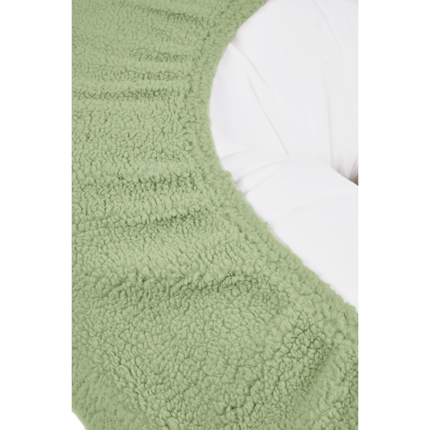 Meyco Relaxbezüge für Stillkissen Teddy Olive Green