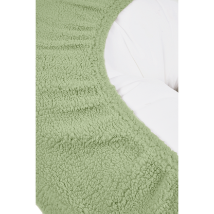 Meyco Relaxbezüge für Stillkissen Teddy Olive Green