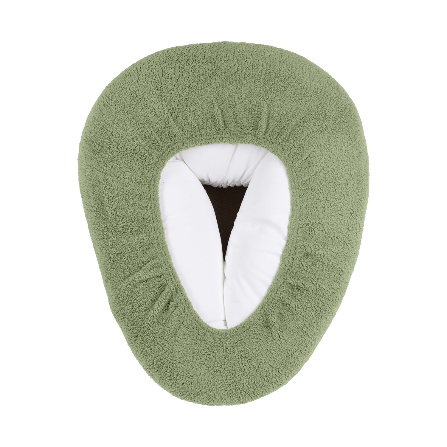 Meyco Relaxbezüge für Stillkissen Teddy Olive Green