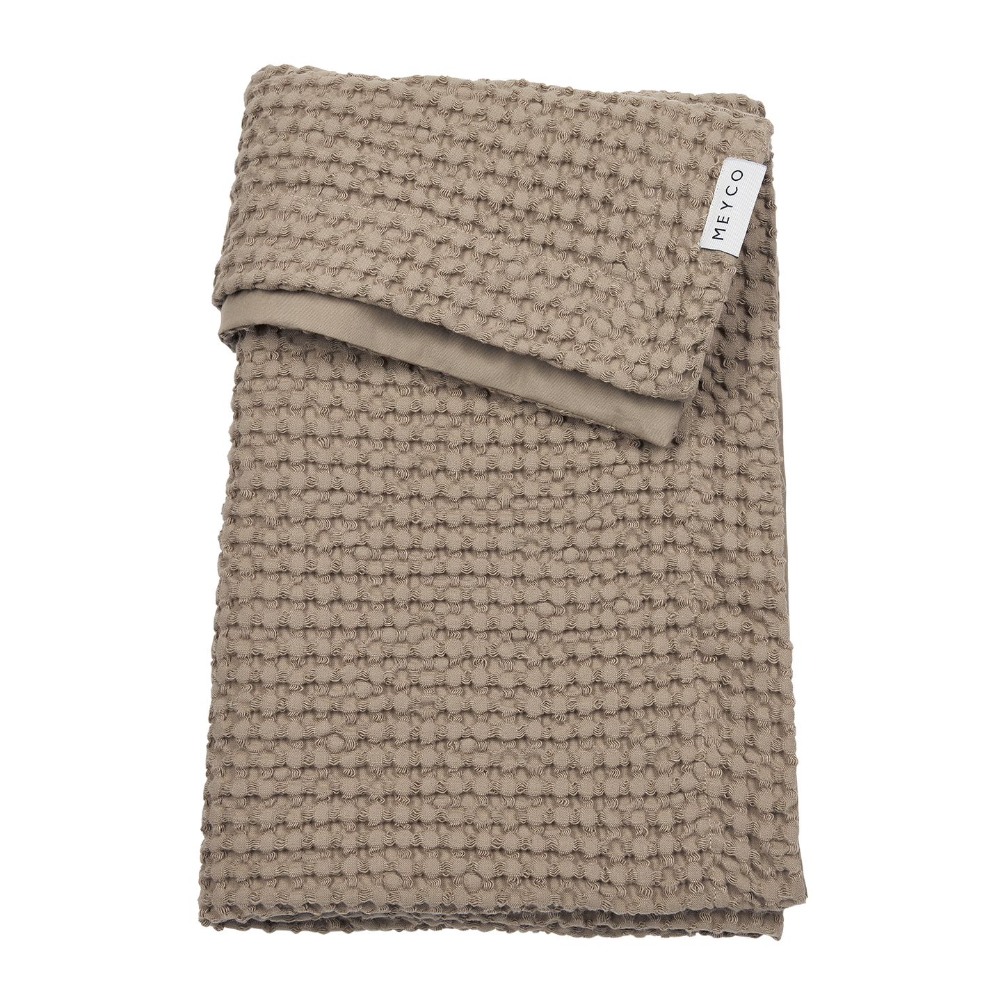 Meyco Decke Waffle Cotton Taupe Studio
