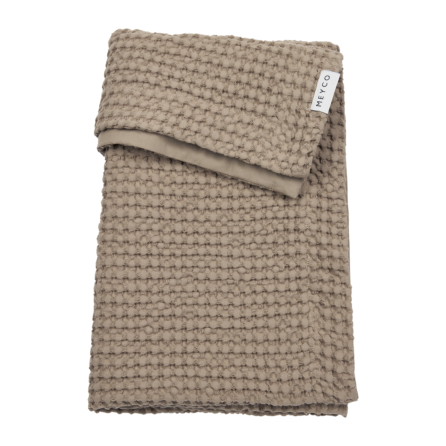 Meyco Decke Waffle Cotton Taupe Studio