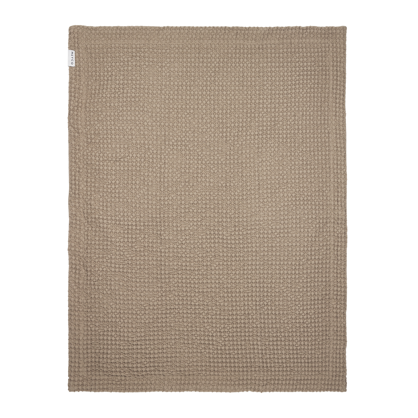 Meyco Decke Waffle Cotton Taupe
