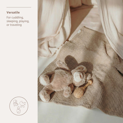 Meyco Decke Waffle Cotton Taupe