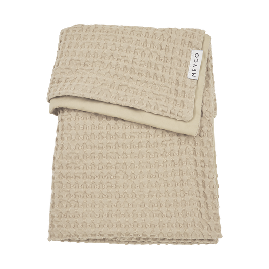 Meyco Decke Waffle Cotton Sand Studio