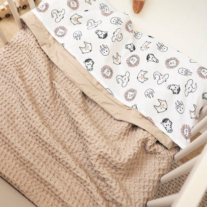 Meyco Decke Waffle Cotton Sand