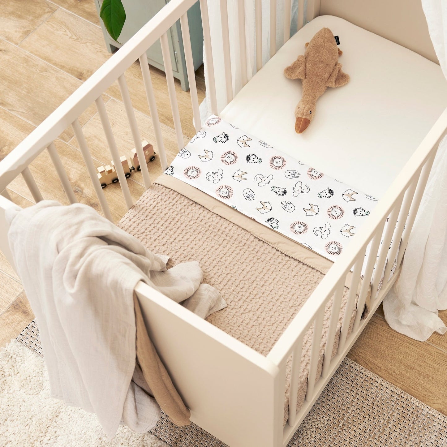 Meyco Decke Waffle Cotton Sand