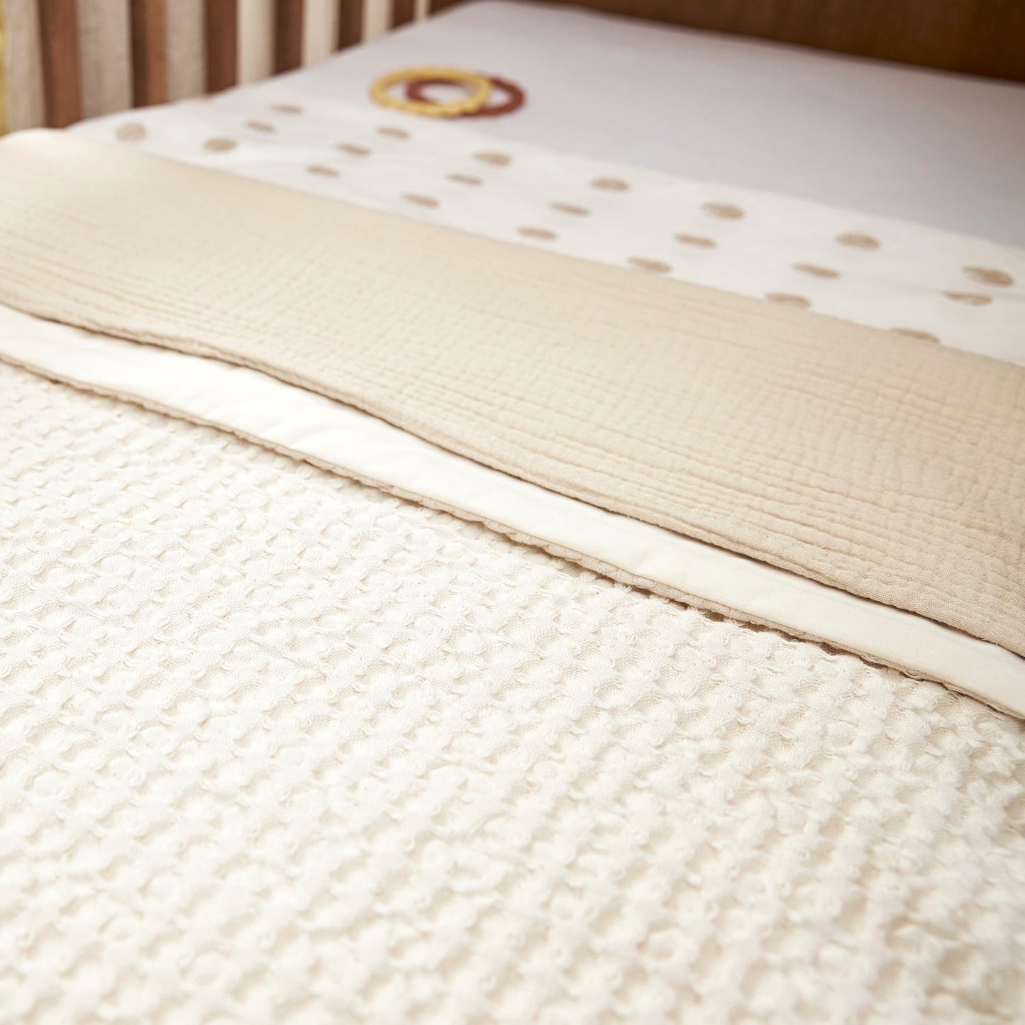 Meyco Decke Waffle Cotton Nature