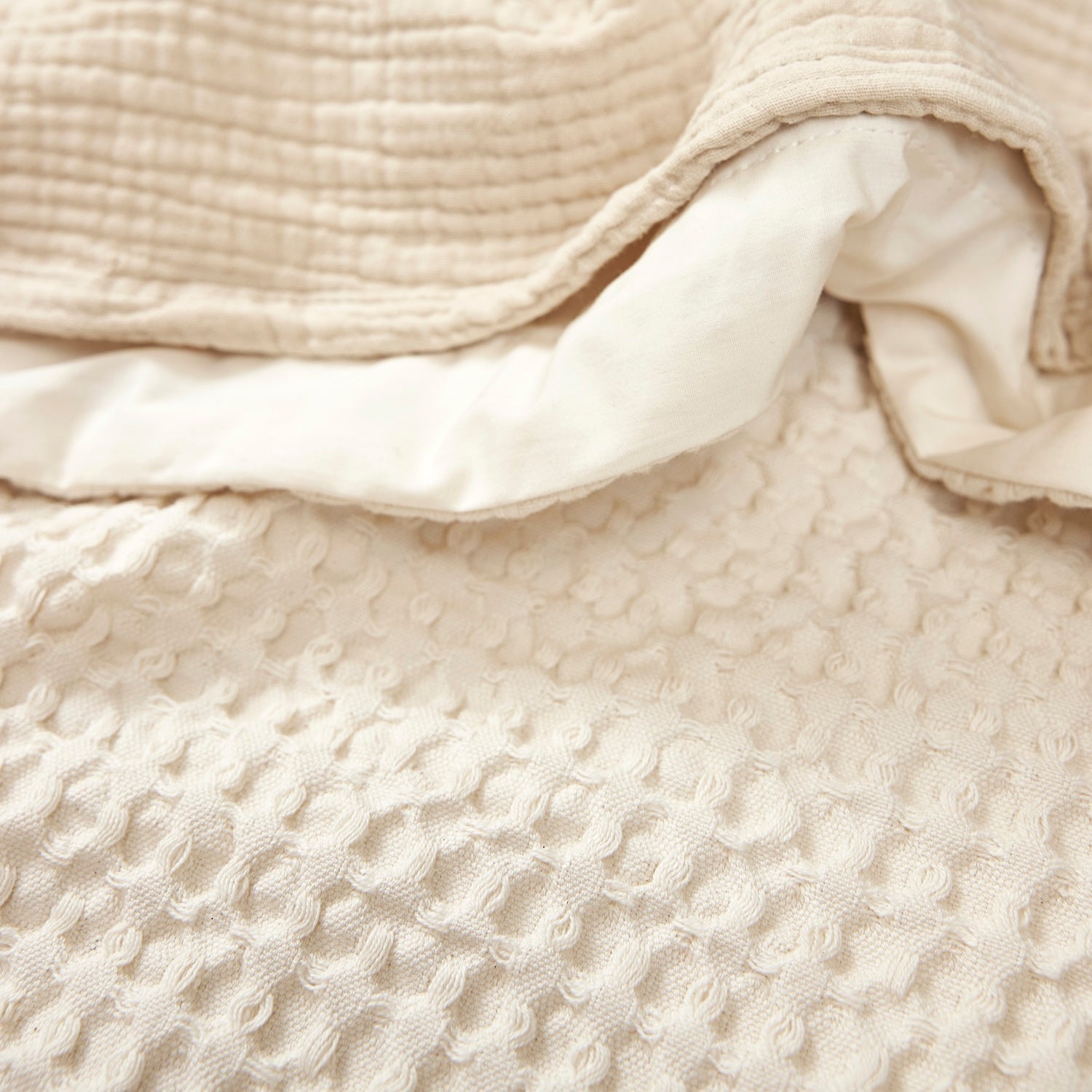 Meyco Decke Waffle Cotton Nature