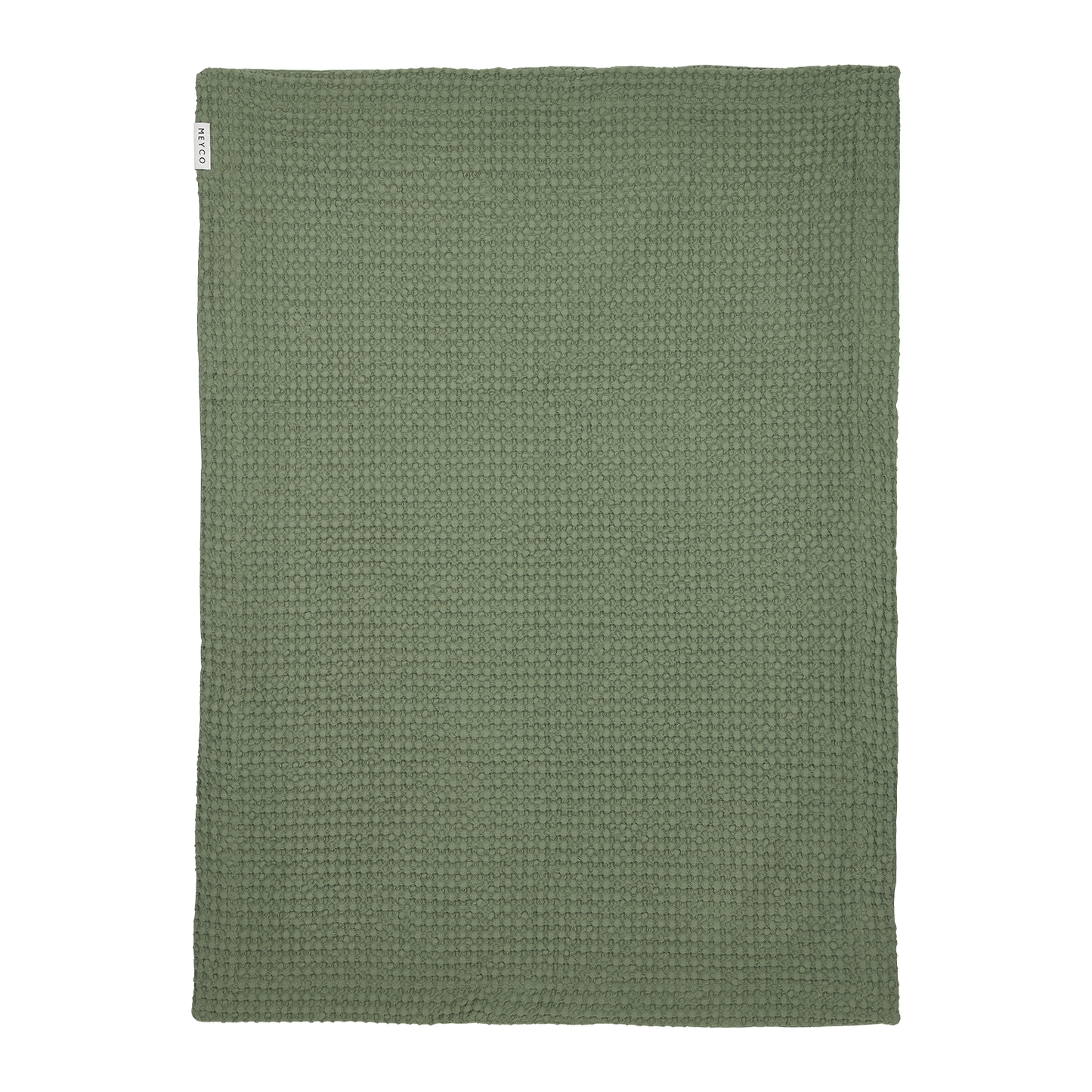 Meyco Decke Waffle Cotton Olive Green