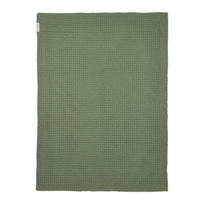 Meyco Decke Waffle Cotton Olive Green