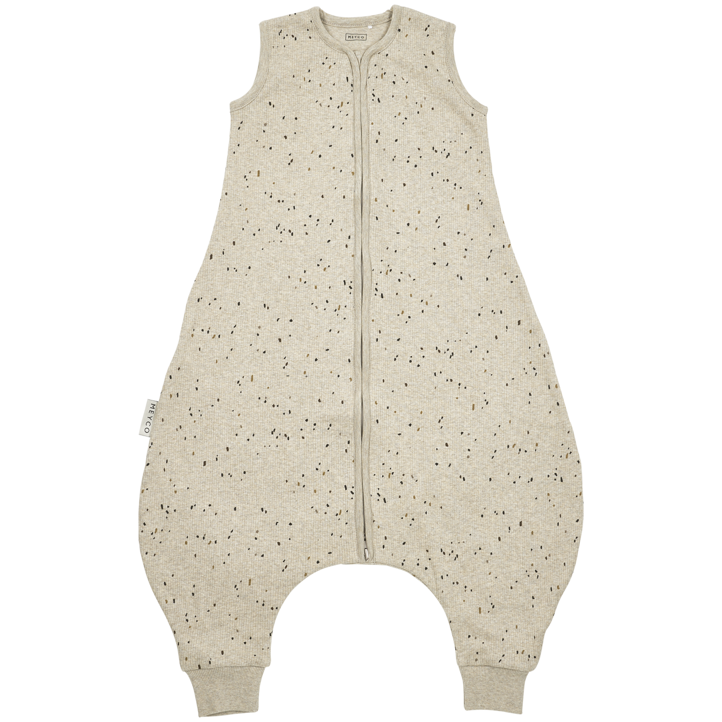 Meyco Schlafsack Jumper Rib Mini spot Sand Melange