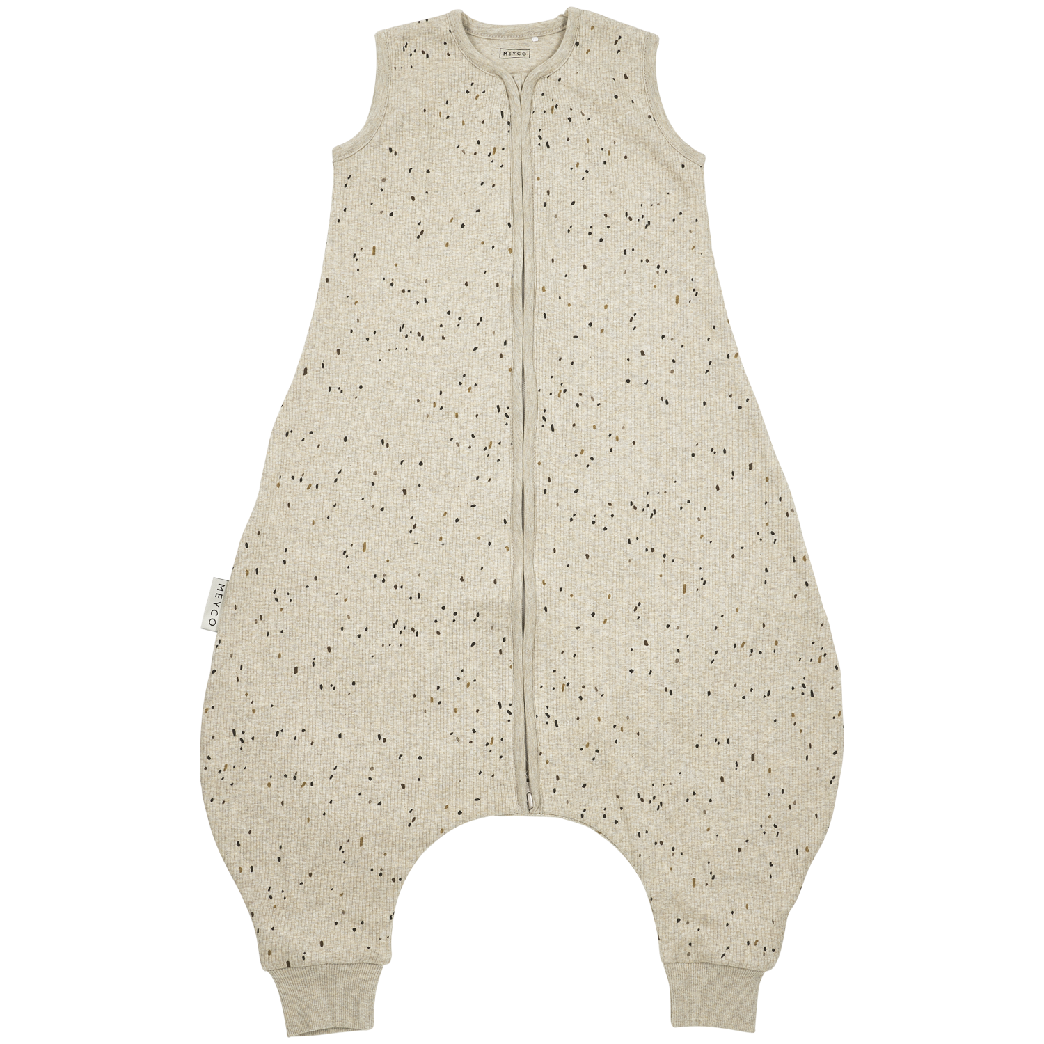 Meyco Schlafsack Jumper Rib Mini spot Sand Melange