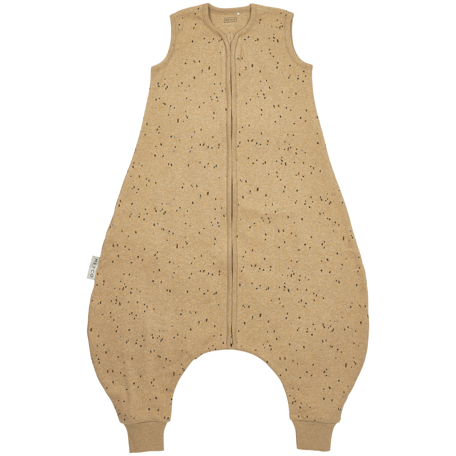 Meyco Schlafsack Jumper Rib Mini spot Toffee Melange