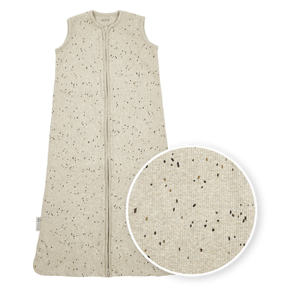 Meyco Schlafsack Rib Mini spot Sand Melange Studio