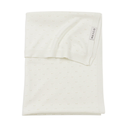 Meyco Decke Bamboo Ajour Offwhite Studio