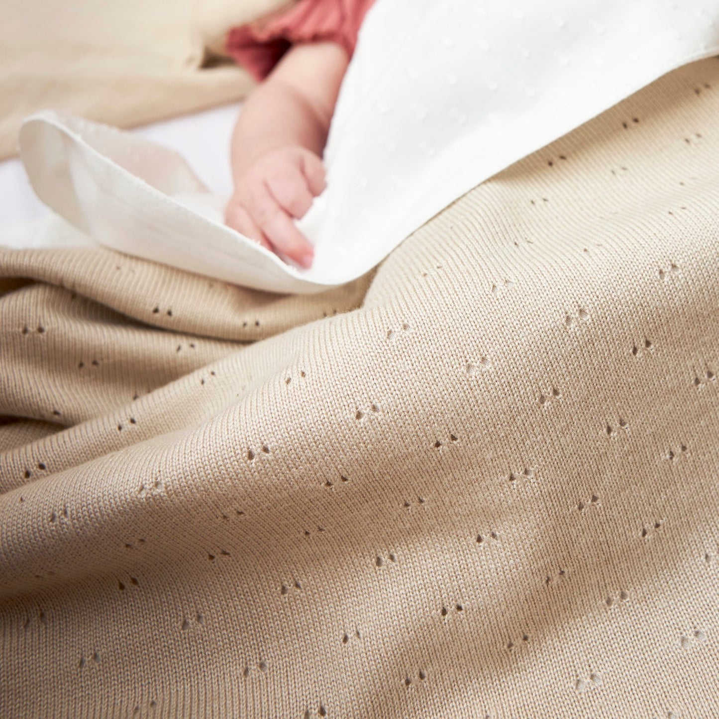 Meyco Decke Bamboo Ajour Soft sand