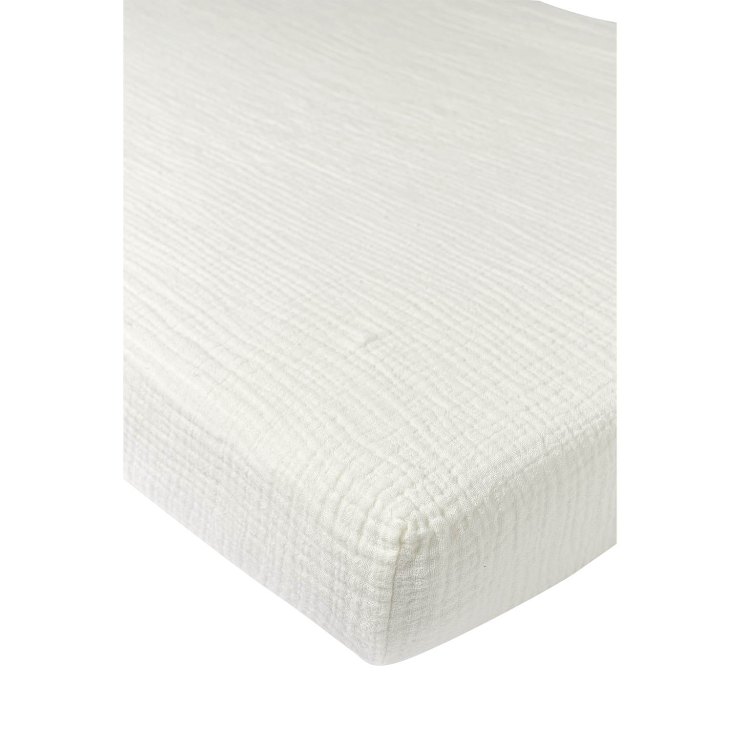 Meyco Spannbettlaken vorgewaschen musselin Offwhite Studio
