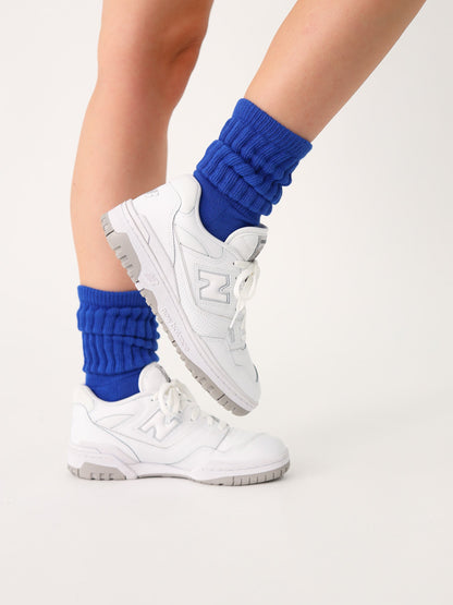 Famvibes Slouchy Socken Adult Winternight Blau